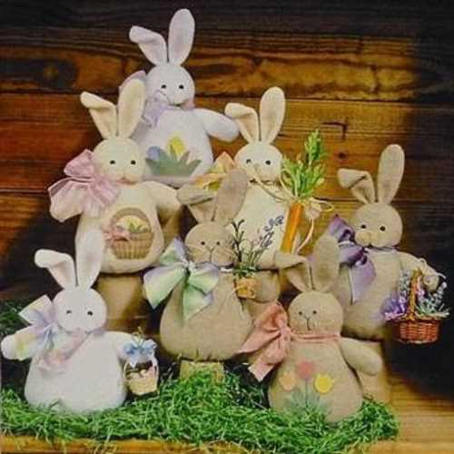 Bunches of Bunnies Countryside Crafts Pattern - The Homespun Loft
