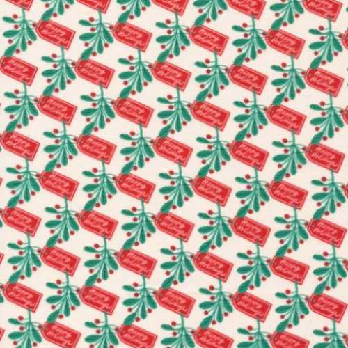 Christmas Past Happy Holidays Fabric by Cloud9 - The Homespun Loft