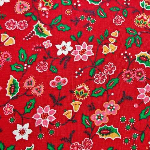 FQ Christmas Cranston Print Works Fabric - The Homespun Loft