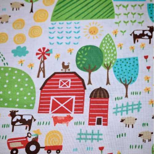 FQ Farm Fun Fabric by Moda - The Homespun Loft