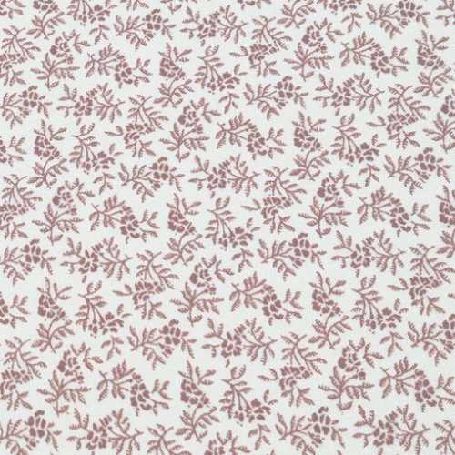 FQ Mauve and Cream Thimbleberries Club Fabric - The Homespun Loft