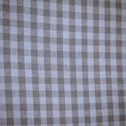 Shaker Blues Checked Homespun Fabric - The Homespun Loft