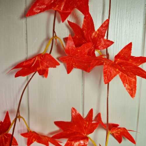 8 Feet Autumn Maple Leaf Garland Halloween - The Homespun Loft