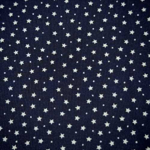 FQ Dark Blue Star Fabric Rose and Hubble - The Homespun Loft