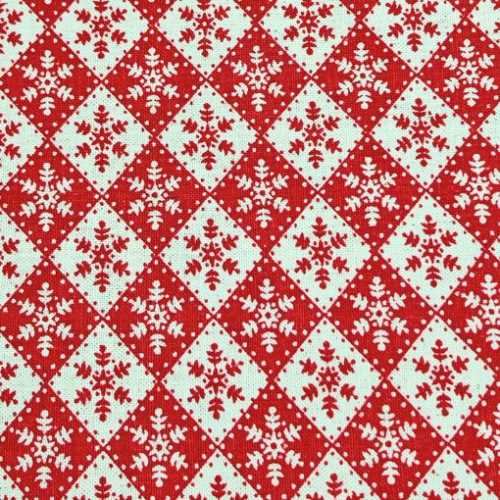 10 x 44" Christmas Snowflake Fabric - The Homespun Loft