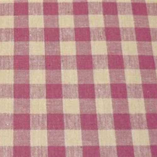 Primitive Brick Tan Check Homespun Fabric - The Homespun Loft
