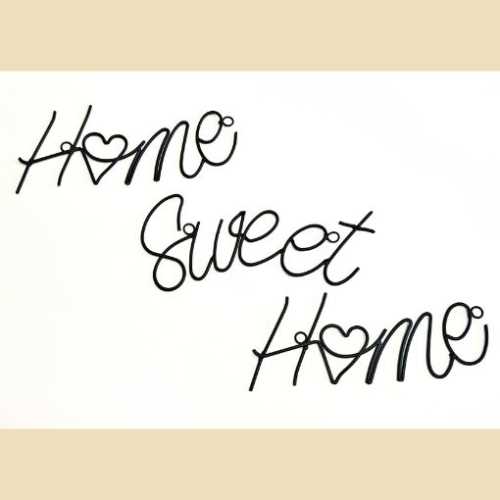 Home Sweet Home and Heart Metal Wall Art - The Homespun Loft