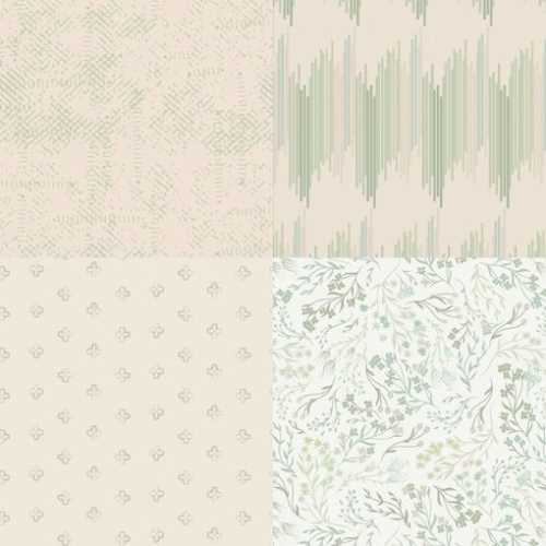 10" LAYER CAKE PACK Vert Fusion Fabric Collection - The Homespun Loft