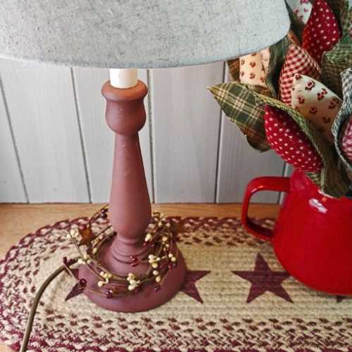 Burgundy Vanilla Pip Berry Candle or Lamp Ring - The Homespun Loft