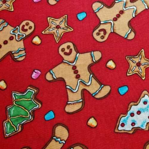 FQ YARD Christmas Cookies Fabric - The Homespun Loft