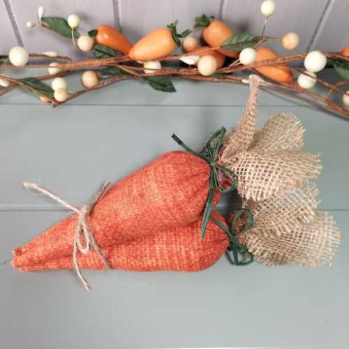 Bunch of 3 Primitive Carrot Bowl Fillers - The Homespun Loft